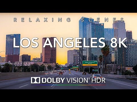Driving Every Freeway in Los Angeles without Traffic in 8K HDR Dolby Vision