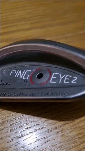 Ping Eye 2 wedge. Lightly buffed with new colour infills #golf #golfclub