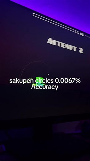 Exploring Sakupen Circles in Geometry Dash