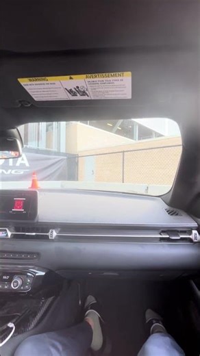 POV: Toyota Supra ride at Daytona International Speedway.