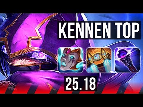 KENNEN vs DR. MUNDO (TOP) | 11/1/4, 7 solo kills, Godlike | EUNE Challenger | 25.18