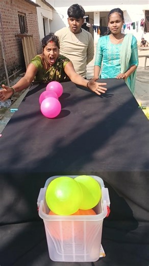 amezing ball purning family challenge ✅#shorts #game