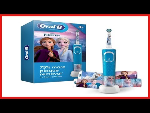 Oral-B Kids Electric Toothbrush Featuring Disney's Frozen for Kids 3+