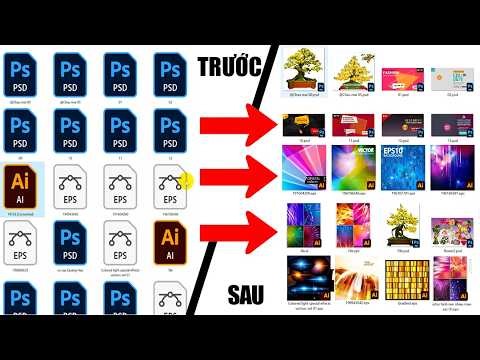 Cách cài phần mềm để xem trước file PSD, ai, eps...