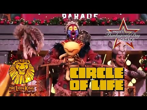 Circle of Life - The Lion King (25th Anniv.) - Zinhle Dube - Macy's Thanksgiving Day Parade (2022)
