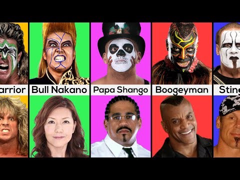 WWE Wrestlers With & Without Face Paint in Real Life