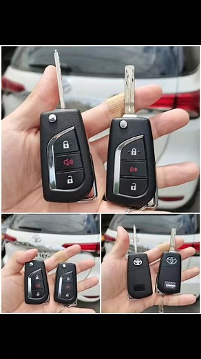 Flip Key Duplication for Toyota Fortuner and Innova
