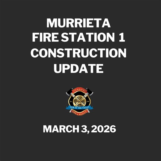 Progress is messy, but worth it! 🚧 Here’s a quick update on our current concrete project at the Fire Station. As you can see, the old, worn surfaces have been removed to make way for a much-needed reinforced foundation. This project (CIP No. 21019) ensures our heavy apparatus and emergency vehicles have a durable surface for years to come. Stay tuned as we move into the pouring phase! (And don't worry—our crews are still 100% ready to respond to your calls during construction!) 🚒💨 | Murrieta 