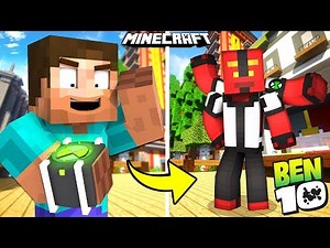 JAK ZMIENIAĆ SIĘ W KOSMITÓW Z BEN 10 BEZ MODÓW W MINECRAFT?