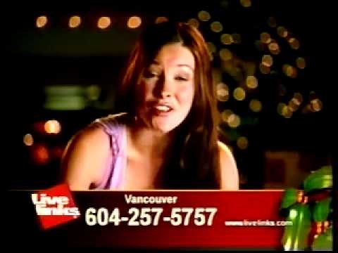 Live Links ad with Evangeline Lilly