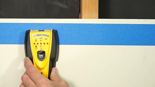 Zircon StudSensor 70 Center Finding Stud Finder with Live AC WireWarning Detection and Built-In