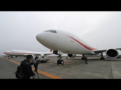 「一段と快適に」新しい政府専用機、内部公開