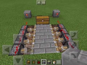 How to Make a Trapped Chest Pitfall Trap (Minecraft PE)