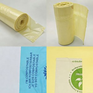 [Hot Item] Family Size Biodegradable Bag Compostable Kitchen Heavy-Duty Garbage Bag