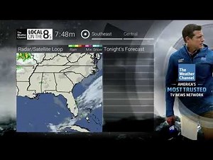 TWC National Local on the 8s with Storm Alert Music - 10/10/19