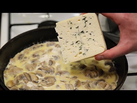 Delicious pasta recipe! Quick and easy | Blue cheese pasta