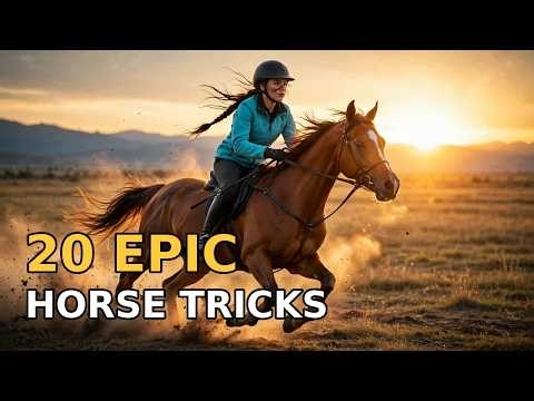 Bella da Costa: 20 Epic Horse Riding Tricks & Skills | Full 20-Minute Compilation