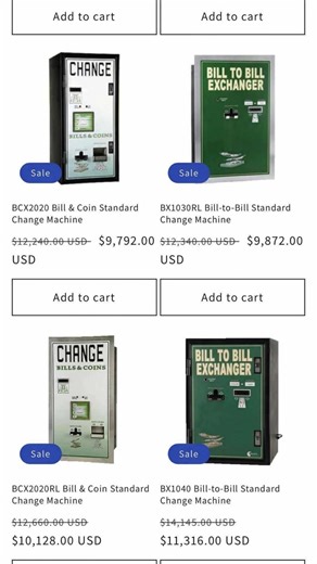 We are open when you need us! Your 24/7 shop for bill, token, ticket & change machines, with pics, features, and prices right on the site. www.cashandcoinmachines.com #cashandcoinmachines #ecommerce #machinesforbusinesses | Cash and Coin Machines, LLC | Facebook