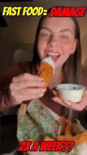 Eat Fast Food 2x a Week? Watch This Before Your Next Order🤯
