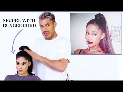 Chris Appleton's Ponytail Masterclass: Ariana Grande, Kim Kardashian, and Jennifer Lopez | Glamour