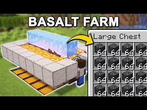 The EASIEST Basalt Generator in Minecraft 1.21+/26.1 (Tutorial)