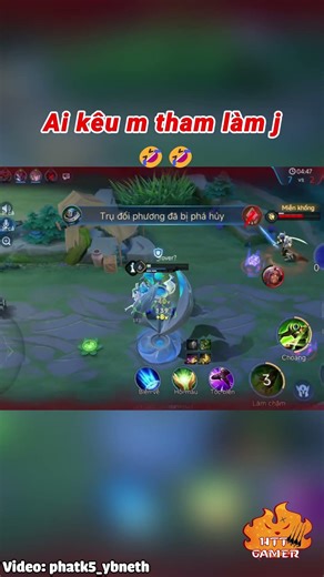 Ai kêu m tham làm j 🤣🤣 #shorts #lienquanmobile #liênquânmobile #lienquan #liênquân