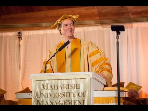 Jim Carrey – Maharishi University of Management Commencement Speech (2014) | Life & Success Lessons