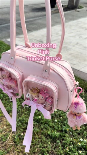 Unboxing my new pink trinket purse 💖✨ obsessed with the chic design, soft texture, and perfect size for everyday essentials! This trendy mini purse is the ultimate fashion accessory for pink lovers! 🤩 #PinkPurse #TrinketPurse #HandbagUnboxing #trinkets #toycollector