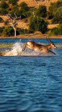 A Daring Leap Through Crocodile Country! 🐊