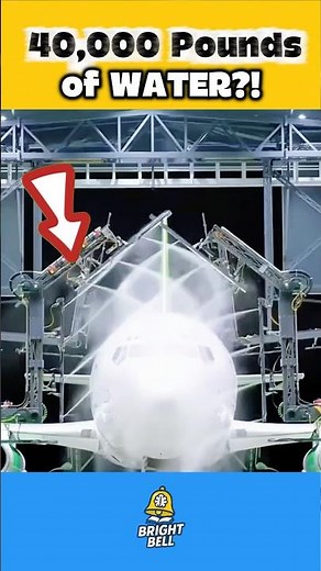 How Airplanes Are Washed and Why It Really Matters #aviation #airplane #engineering