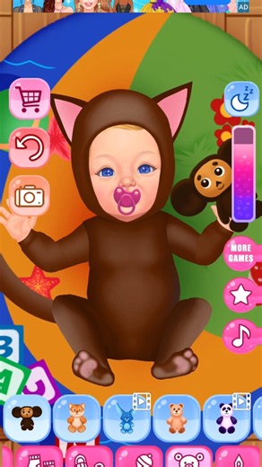 Baby Dress Up and Care Games #mothersimulator #shorts