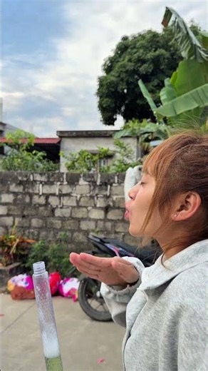 “Magic Bubble Blowing Trick That Anyone Can Do! ✨🫧” #shorts