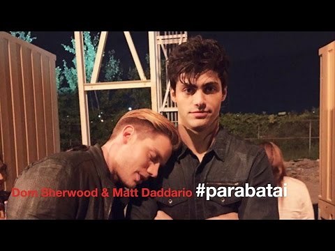 Shadowhunters cast // Dom Sherwood & Matt Daddario (Sherdario): #parabatai