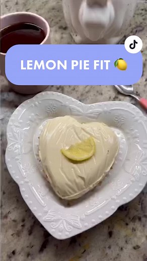Healthy Lemon Pie Recipe with Greek Yogurt and Stevia