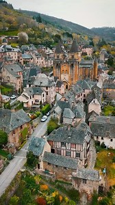 📍 Conques, Aveyron, France | Views2