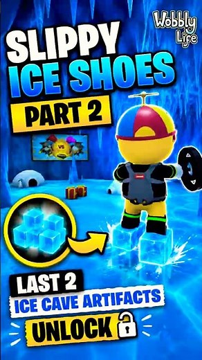 How to Get Slippy Ice Block Shoes in Wobbly Life | Part 2