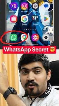 WhatsApp Secrets 🤯 - Add Instagram Reel on WhatsApp Status (Without Download) 💀 #whatsapp #secret