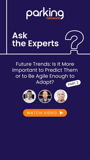 Another episode of Ask the Experts is here! And we continue the discussion on whether forecasting or adaptability drives the future of parking. This time, experts from Asura, Get My Parking, and T2 Systems share how AI, real-time data, and flexible tech design push the industry toward smarter, connected mobility. Watch the episode and hear what today’s leaders see on the horizon. | Parking Network | Facebook