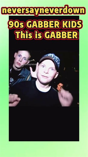 90s GABBER KIDS This is GABBER #foryou #gabber #technodance #rave