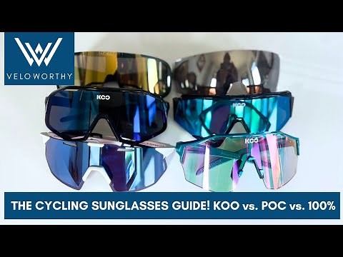 THE ULTIMATE CYCLING SUNGLASSES GUIDE! KOO VS. POC VS. 100% VS. OAKLEY