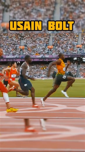 Usain Bolt in 100 meter #running #sports #army @Olympics @AsafaAlyshiaPowell
