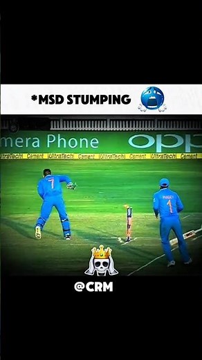 msd stumping 💀🥶#cricket #trending #ipl #msdhoni #csk #viral #rcb #iplfinal #indvspak #rcbvsrr