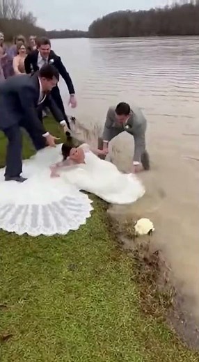 Groom Saves Bride from Massive Snake Attack! #Shorts