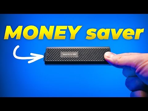 BETTER, CHEAPER & SMALLER External Portable SSD | Works on MAC & PC!
