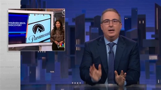 7K views · 487 reactions | OLIVER: “F*ck! Sh*t! — It was fun while it lasted, guys.” John Oliver says he’s lucky Warner Bros. Discovery doesn’t have to worry about the same things as CBS & ABC — then realizes the MAGA billionaire Ellisons are planning to swallow them too. | The Tennessee Holler | Facebook