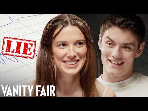 Millie Bobby Brown & Louis Partridge Take Lie Detector Tests | Vanity Fair