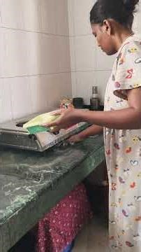 kitchen counter top cleaning # house cleaning # with in 1 hour # shorts 🙂