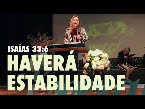 Sarah Farias - HAVERÁ ESTABILIDADE | Isaías 33:6