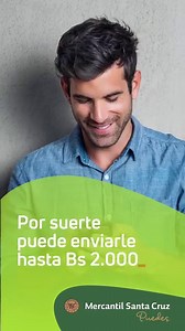 862 reactions · 150 shares | Con las nuevas funcionalidades de la Banca Móvil del Banco Mercantil Santa Cruz ahora puedes hacer mucho más y sin complicaciones, como transferir dinero directamente a números de celular de todo el país para que el destinatario pueda retirar el efectivo en cualquiera de nuestros cajeros automáticos sin necesidad de ser cliente o tener tarjeta. #BMSC Puedes ver el videotutorial AQUÍ: https://bit.ly/2KXj2Vk | Banco Mercantil Santa Cruz S.A. | Facebook