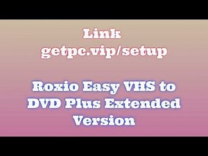 🔸Roxio Easy VHS to DVD Plus👏 HOW TO INSTALL 💻PC/LAPTOP [TUTORIAL 2024 no charge🎾]